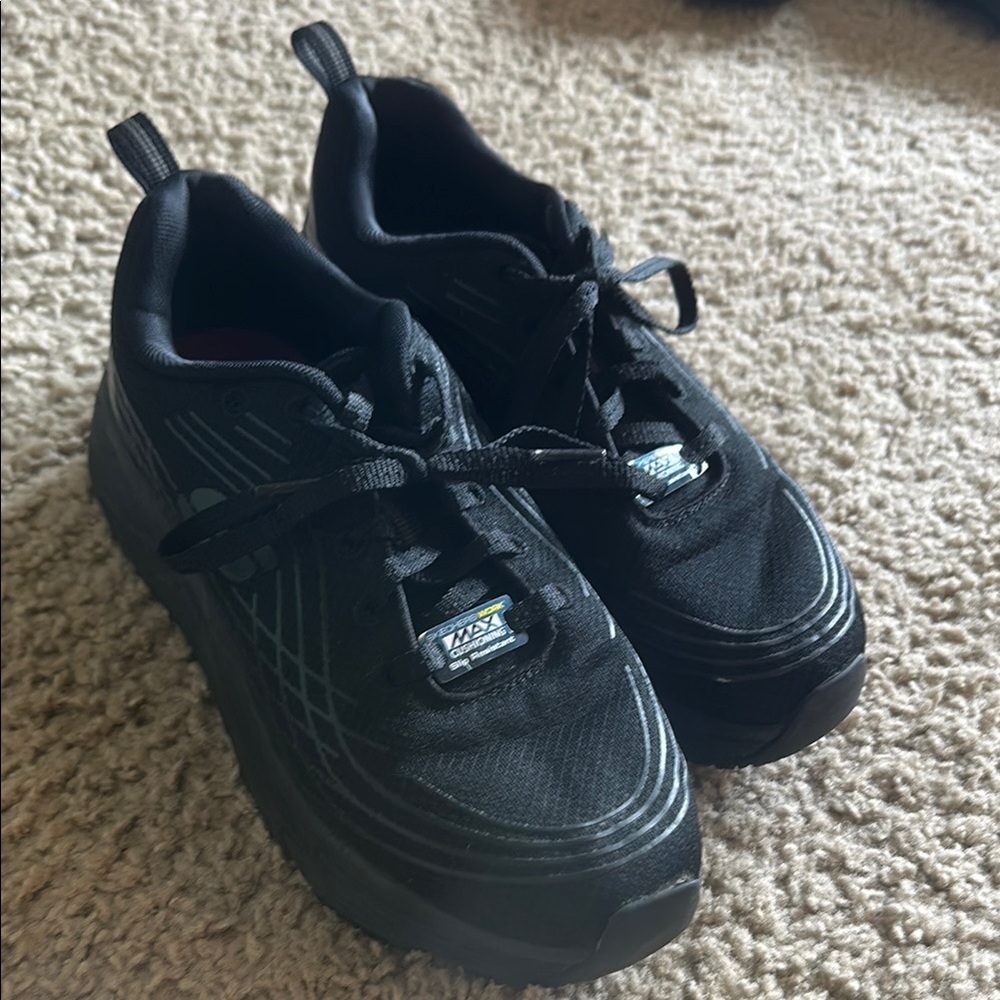 Slip Resistant Air Cooled Memory Foam Work Sketchers